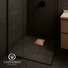 Ralo Click Banheiro 10x10 Cm Rose Gold Luxo - 8