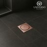 Ralo Click Banheiro 10x10 Cm Rose Gold Luxo - 4