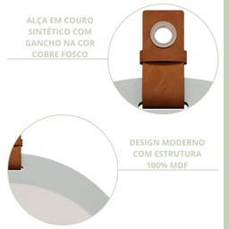 Gabinete Suspenso com Cuba e Espelheira 60cm Mari Espresso Móveis - 15