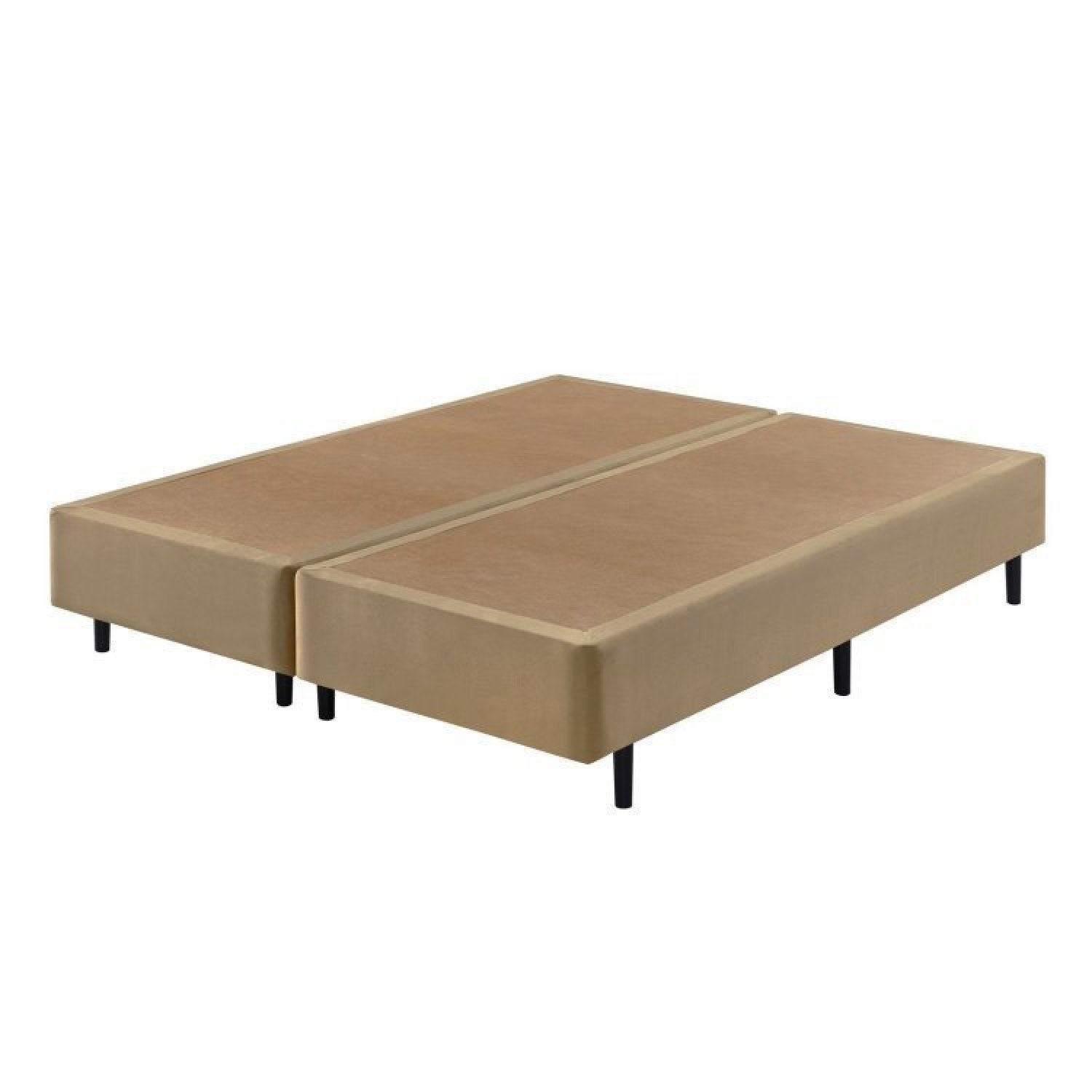 Base Box Somiê Queen ECO Veludine Liso 40x158x198cm  - 1