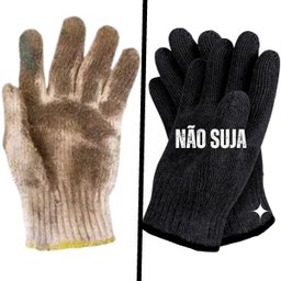 2 Par Luva P Salão para Fonte de Calor Chapa/secador/babylis - 5