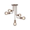 LUSTRE PENDENTE VOGUE 5 LAMP E27 BRONZE MATE - 3211 BZM - 1