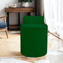 Ver imagem 2 de Kit Puff Banqueta Alto Confortável Reforçado Minimalista Roma Suede