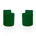 Ver imagem 1 de Kit Puff Banqueta Alto Confortável Reforçado Minimalista Roma Suede