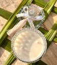 Ver imagem 2 de Vela Potiche Luxo Vitroux Transparente | 180gr Ellegance Aromas 3647 Morango com Chantilly