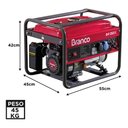 Ver imagem 5 de Gerador Portátil Branco B4t-2500 S 2200w Monofásico com Tecnologia Avr 110v/220v