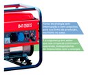 Ver imagem 4 de Gerador Portátil Branco B4t-2500 S 2200w Monofásico com Tecnologia Avr 110v/220v