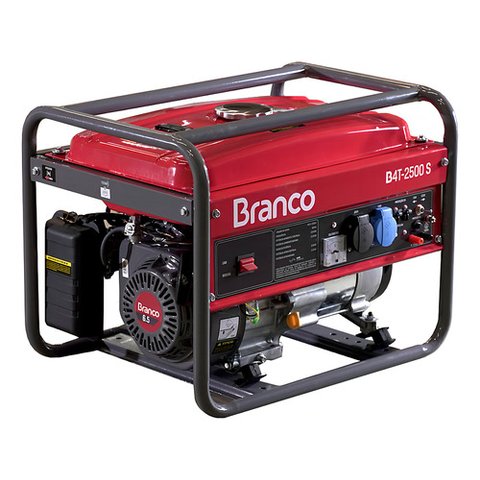 Gerador Portátil Branco B4t-2500 S 2200w Monofásico com Tecnologia Avr 110v/220v
