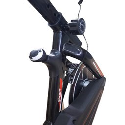 BICICLETA BIKE SPINNING ERGOMETRICA COM CICLO COMPUTADOR DIGITAL 100KG ACADEMIA ESPORTE - 6