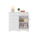 Ver imagem 5 de Cômoda New Xangai com 6 Gavetas e 2 Portas
