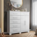 Ver imagem 1 de Cômoda New Xangai com 6 Gavetas e 2 Portas