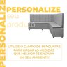 Conjunto Canto Alemão com Bau para Bar Lanchonete Liso Cinza Claro 125x160cm Sofa Store - 7