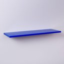 Ver imagem 3 de Kit com 3 Prateleiras 60 X 20cm Suporte Invisivel - Cor Azul