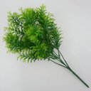 Ver imagem 2 de Kit 4 Algas Marinhas Artificiais Verde Planta Oceano 30cm