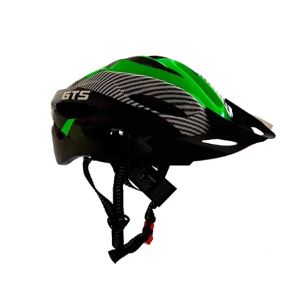 Capacete para Ciclismo Com Sinalizador Led Varias Cores - 1