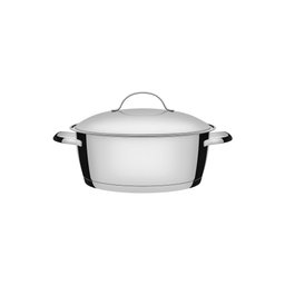 Caçarola Rasa Tramontina Allegra em Aço Inox com Fundo Triplo 22 Cm 3,3 L Tramontina - 6