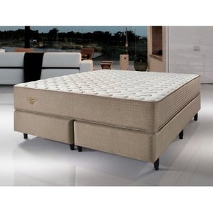 Cama Box King Relax Duo Comfort Molas Ensacadas Wide 70x193x203cm 