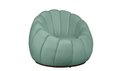 Ver imagem 4 de Kit Poltrona c/ Puff Concha Veludo Acqua