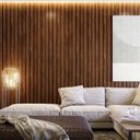 Ver imagem 6 de Painel Ripado 99,6CMX218CM Módulo Isabela Marrom