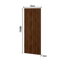 Ver imagem 5 de Painel Ripado 99,6CMX218CM Módulo Isabela Marrom