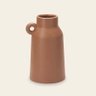 VASO EM CERÂMICA MARROM 25CM - 1