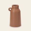 Ver imagem 1 de VASO EM CERÂMICA MARROM 25CM