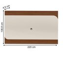 Ver imagem 2 de Painel para TV Brisa do Vale 86 Polegadas MDF-MDP Cedro Off White Artely