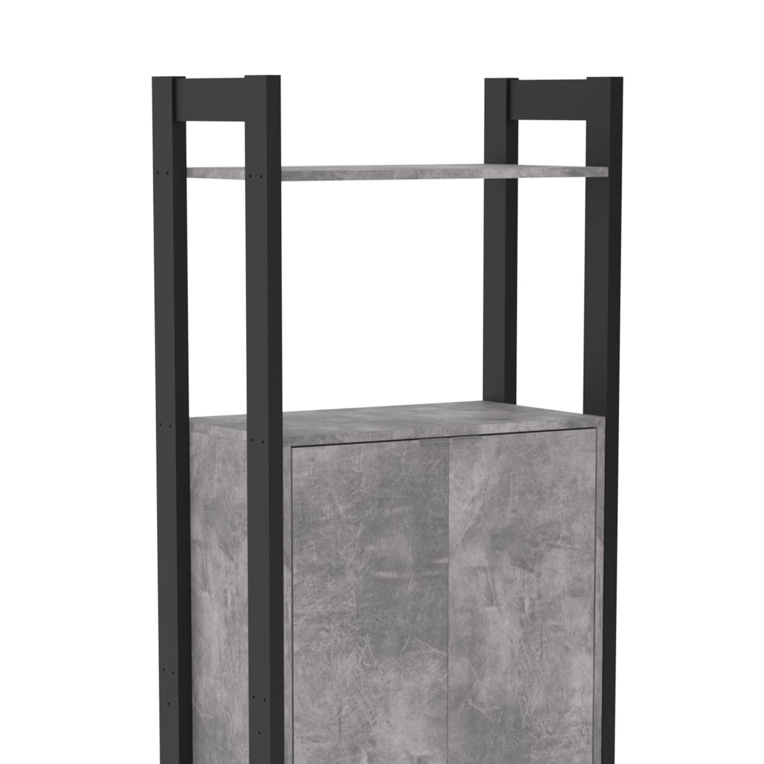 Estante para Livros 2 Portas Centro 185cmx65cm Haia Yescasa - 4