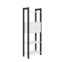 Ver imagem 5 de Estante de Livros 65CMX184,7cm 2 Gavetas em Cima Haia Yescasa Branco/Preto