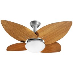 Ventilador de Teto Jet Aspen Venti-Delta Prata Freijó 220V - 1