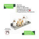 Ver imagem 7 de Porta Shampoo com Adesivo sem Furar Parede Inox F.elg