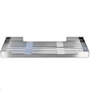 Ver imagem 1 de Porta Shampoo com Adesivo sem Furar Parede Inox F.elg