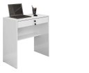 Ver imagem 2 de Escrivaninha/mesa para Notebook 1 Gaveta com Chave Andorinha Candian Branco - Jcm Movelaria