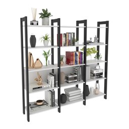 Estante para Livros Haia 1,85x1,9m Yescasa - 2