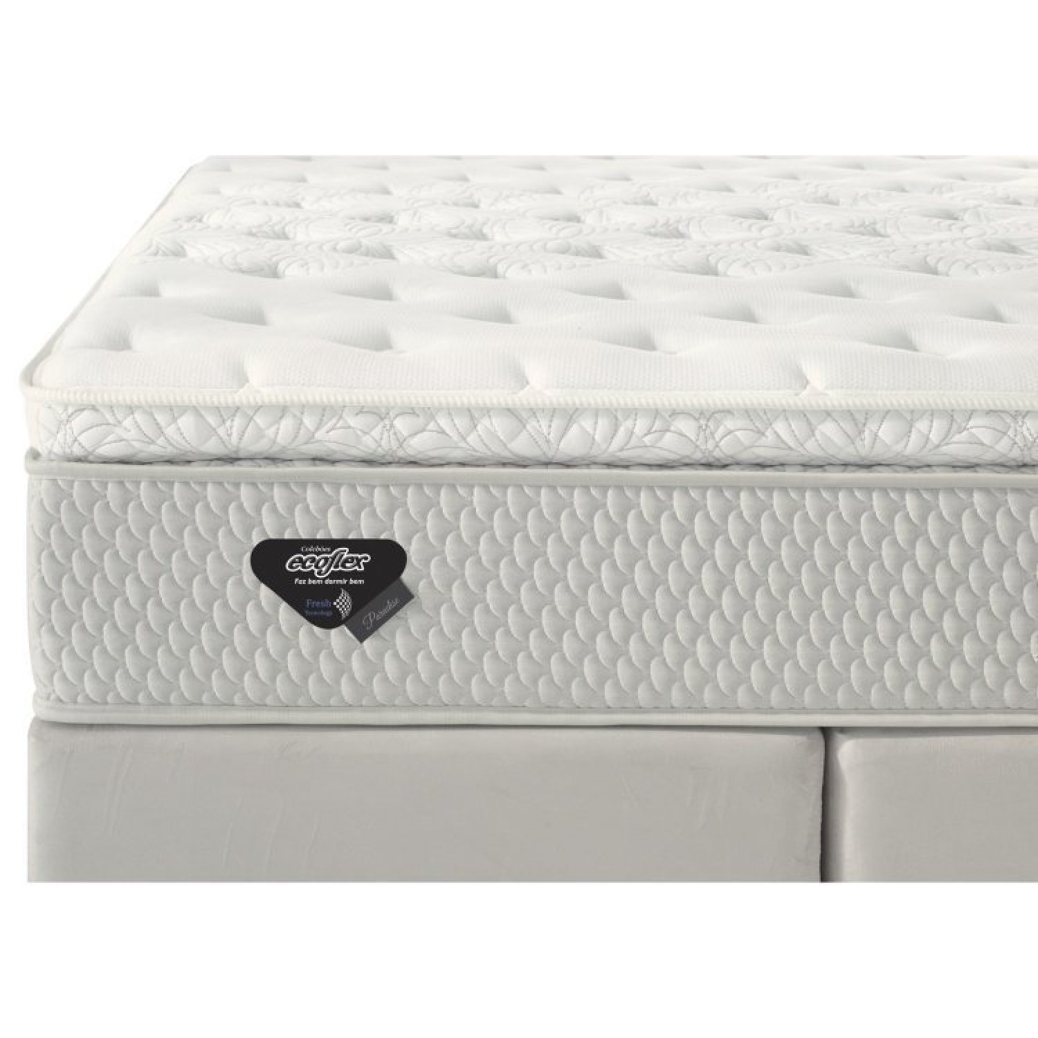 Cama Box Casal Paradise Molas Ensacadas Wide 72x138x188cm Ecoflex - 2