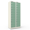 Ver imagem 1 de Armário de Aço Distribuidor 20 Portas - Nk 2410 Nilko Armários Verde Claro Chave Padrão