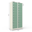 Ver imagem 4 de Armário de Aço Distribuidor 20 Portas - Nk 2410 Nilko Armários Verde Claro Chave Padrão