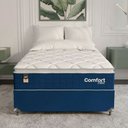 Ver imagem 6 de Cama Box Casal + Colchão Comfort Class Pillow Top 138x188 Azul/suede Azul