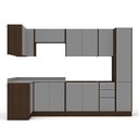 Ver imagem 2 de Cozinha Completa 7 Módulos 13 Portas 3 Gavetas Sem Tampo Campanele