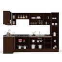 Ver imagem 6 de Cozinha Completa 7 Módulos 13 Portas 3 Gavetas Sem Tampo Campanele