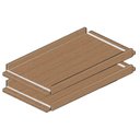 Ver imagem 1 de Kit com 2 Sapateiras 629mm Setiba Plus Rimo Carvalho