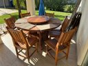 Ver imagem 2 de Mesa Redonda com Prato Giratório 140 Cm (apenas a Mesa)