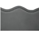 Ver imagem 3 de Cabeceira King Bari 195 Cm Cama Box Corano Cinza