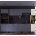 Ver imagem 3 de Paneleiro 40cm 2 Portas de Bater 2 Nichos