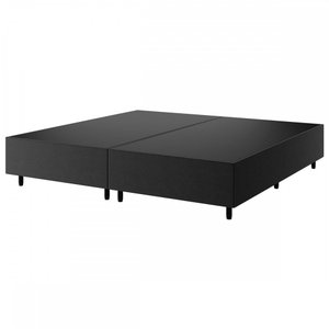 Base de Cama Box King Zeus Veludo Preto 26765 - Vian