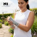 Ver imagem 5 de N1 Sport Munhequeira Cinza N1 Sport Tam g Linha Training 60114