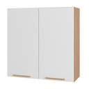 Ver imagem 1 de Armário Aéreo 80cm 2 Portas Avelã 