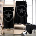 Ver imagem 2 de Toalha de Banho Buettner Jacquard Barra Bordada Veludo Futebol Botafogo 70cmx140m Preto