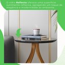 Ver imagem 3 de Mesa Lateral 50cm Rubi Sparta Móveis Preto/Mel
