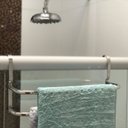 Ver imagem 2 de Suporte Porta Toalhas Duplo para Box Alto Brilho Fs